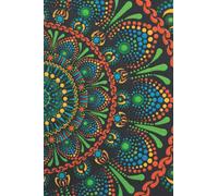 Diary Notebook Journal Mandala: Ruled Paper 6"x9" (ca DIN A5) | 120 pages | Original Design by I MANDALA YOU | Maya