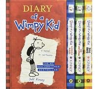 Diary of a Wimpy Kid Box of Books: Diary of a Wimpy Kid, Rodrick Rules, the Last Straw, Dog Days (Diary of a Wimpy Kid, 1-4)