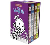 Diary of a Wimpy Kid Box of Books: Ugly Truth, Cabin Fever, the Third Wheel, Hard Luck