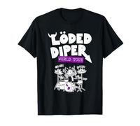 Diary of a Wimpy Kid Loded Diper Band World Tour Funny Camiseta