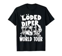 Diary of a Wimpy Kid Loded Diper World Tour Clean Camiseta