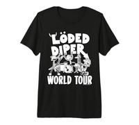 Diary of a Wimpy Kid Loded Diper World Tour Clean Camiseta Premium