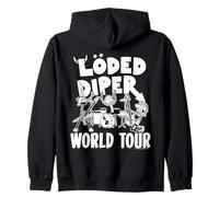 Diary of a Wimpy Kid Loded Diper World Tour Clean Sudadera con Capucha