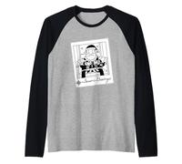 Diary of a Wimpy Kid Santa Greeting's Photo Camiseta Manga Raglan