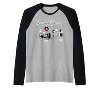 Diary of a Wimpy Kid Season's Greetings from The Heffleys Camiseta Manga Raglan