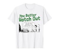 Diary of a Wimpy Kid u Better Watch out Pinchy Christmas Camiseta