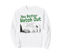 Diary of a Wimpy Kid u Better Watch out Pinchy Christmas Sudadera
