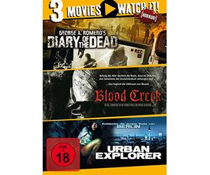 Diary of the Dead/Blood Creek/Urban Explorer [Alemania] [DVD]