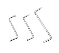 Diarypiece (Lote 3) Destornillador 3 piezas ZType Destornillador acodado doble cabeza T20/T25/Llave Cruciforme Destornillador Cruciforme Juego Llaves Doble Cabeza, Herramienta