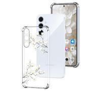 DiaryTown Funda para Samsung Galaxy A56 5G Transparente Carcasa Lindo Diseño Mujer Niñas Case Silicona Bumper Antigolpes Protectora Cover Elegante Simple Caso para Galaxy A56 5G, Blanca
