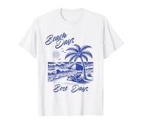 Días de Playa Los Mejores días - Tropical Beach Bliss Camiseta