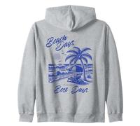 Días de Playa Los Mejores días - Tropical Beach Bliss Sudadera con Capucha