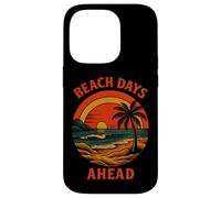 Días de playa por delante llegando a tu manera Carcasa para iPhone 14 Pro