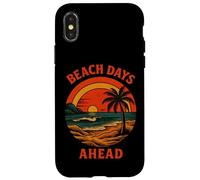 Días de playa por delante llegando a tu manera Carcasa para iPhone X/XS