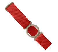 Diasticker® Banda de fijación Freestyle Libre, aro: beige (tamaño medio: 25 - 35 cm, rojo), flexible, resistente al agua, sensible | fijación y protección del sensor | selección de colores
