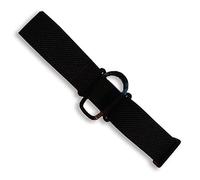 Diasticker® | Dexcom G6 - Cinta de fijación | Flexible - Resistente al agua - Sujeción fuerte | Pulsera para fijar el Dexcom CGM, protección del sensor, fijación | Soporte: Negro (S: 18-25 cm, Negro)