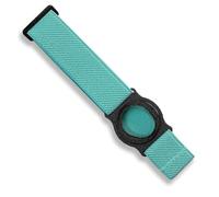 Diasticker® | Dexcom G7 - Cinta de fijación | Soporte giratorio 360° | Pulsera para fijar el Dexcom CGM, protección del sensor, fijación | Soporte: Negro (S: 18-25 cm, turquesa)