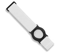 Diasticker® | Dexcom G7 - Cinta de fijación | Soporte giratorio 360° | Pulsera para fijar el Dexcom CGM, protección del sensor, fijación | Soporte: Negro (Mediano: 25-35 cm, Blanco)
