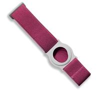 Diasticker® | Dexcom G7 - Cinta de fijación | Soporte giratorio 360° | Pulsera para fijar el Dexcom CGM, protección del sensor, fijación | Soporte: blanco (grande: 35-45 cm, rosa)