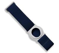 Diasticker® | Dexcom G7 - Cinta de fijación | Soporte giratorio 360° | Pulsera para fijar el Dexcom CGM, protección del sensor, fijación | Soporte: Blanco (S: 18-25 cm, Marino)