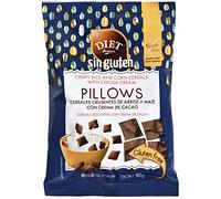 DIAT Radisson Cereales Pillow Sin Gluten | Cereales Crujientes Chocolate | Cereales de Arroz y Maíz | Cereales Rellenos de Crema de Cacao | Apto para Vegetarianos | Producto Gluten Free | Maíz no GMO