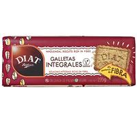 DIAT Radisson - Galletas Integrales con Fibra | Vegan y Muy Bajas en Sal | con Azúcar Moreno | Galletas sin Huevo y sin Lactosa | Alto Contenido en Fibra