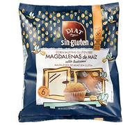 DIAT Radisson Magdalenas Sin Gluten | Estilo Tradicional | Sin Aceite de Palma | Magdalenas de Maíz | Producto Gluten free | Maíz no GMO