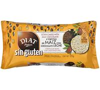 DIAT Radisson - Tortitas de Maíz Sin Gluten | Tortitas de Chocolate con Leche | Panqueques de Maíz | Producto Gluten Free | Apto para Vegetarianos | Maíz no GMO