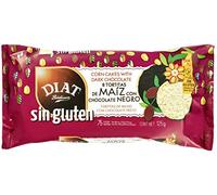DIAT Radisson Tortitas de Maíz Sin Gluten | Tortitas de Chocolate Negro | Panqueques de Maíz | Producto Gluten Free | Apto para Veganos | Maíz no GMO