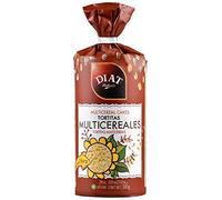 DIAT Radisson - Tortitas Multicereales Integrales | Ligeras y con Alto Contenido en Fibra | sin Azúcar Añadido | Bajas en Calorías | Tortitas Veganas de Cereales Integrales | Con 6 cereales