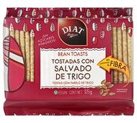 DIAT Radisson - Tostadas con Salvado de Trigo | Alto Contenido en Fibra | Bajo Contenido en Grasa | Tostadas Sin Azúcar Añadido | Fuente de proteínas | Apto para Dietas de control de peso | Veganas