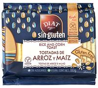DIAT Radisson Tostadas de Arroz Sin Gluten | Tortitas de Arroz y Maíz | Producto Gluten Free | Sin azúcar | Bajo en grasas | Maíz no GMO | Apto para Veganos