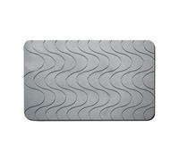 Diatomaceous Earth, Shower Mat Rug, Non-Slip Bathroom Anti-Skid Pad for Kitchen Floor Hotel Pool Washroom Toilet SPA Area with Fast Drying Absorbent Texture Geometric Design