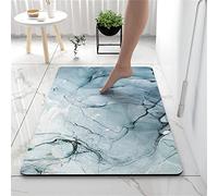 Diatomita Piedra Alfombra de Baño Antideslizante Anti Moho Secado Rápido Alfombra de Ducha Diatomita Mármol Oro Piedra Alfombra de Baño Goma Absorbente Alfombrillas de Baño