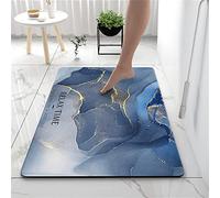 Diatomita Piedra Alfombra de Baño Antideslizante Anti Moho Secado Rápido Alfombra de Ducha Diatomita Mármol Oro Piedra Alfombra de Baño Goma Absorbente Alfombrillas de Baño