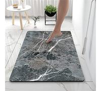 Diatomita Piedra Alfombra de Baño Antideslizante Anti Moho Secado Rápido Alfombra de Ducha Diatomita Mármol Oro Piedra Alfombra de Baño Goma Absorbente Alfombrillas de Baño