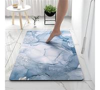 Diatomita Piedra Alfombra de Baño Antideslizante Anti Moho Secado Rápido Alfombra de Ducha Diatomita Mármol Oro Piedra Alfombra de Baño Goma Absorbente Alfombrillas de Baño