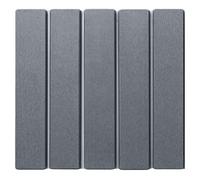 Diatomite Stone Bath Mat de 16x12 Pulgadas, Mat de Ducha de Piedra Seca rápida Alfombra de baño Plegable no Deslizante Hotel en casa