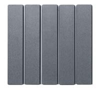 Diatomite Stone Bath Mat de 16x12 Pulgadas Mat de Ducha Seca de Piedra Seca Alfombra de baño Plegable para el Hotel en casa