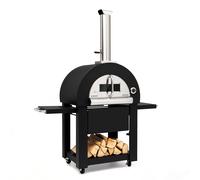 Diavolo Napoletana Horno para pizza Horno de leña Acero inoxidable