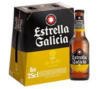 Diaz Cadenas | Cerveza Sin Gluten Pack 6 Botellas 25 erveza Lager Sin Gluten, Apta para Celíacos, Pack de Cervezas Individuales