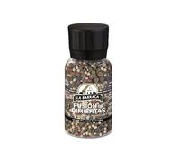 Diaz Cadenas - Pimienta en Grano Variada con Molinillo La Barraca 170 g - Mezcla de Pimientas Negra, Blanca, Verde y Rosa, Especias Gourmet para Cocina y Condimentos