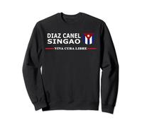 Diaz Canel Singao Viva Cuba Libre Tee Bandera Cubana Patriótica Sudadera