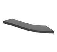 Dibapur Black Colchón de Espuma fría ortopédico H2 Öko-Tex Made in Germany 90x200x5 cm