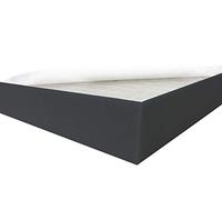 Dibapur ® Black FSE • Ignifuge Autoadhesivo Acoustique Des pièces Isolation en Mousse Insonorisation (50x50x4 cm)