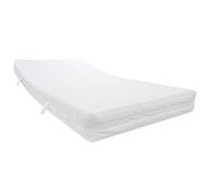Dibapur Q Long Life (RG40): Colchón de espuma fría (9 zonas, ortopédico opcionales. X Núcleo de 15,5 cm, con funda de tejido doble: 16 cm, grado de dureza: H2,5, hasta 110 kg) Dibapur Q es sinónimo de calidad. Fabricado en Alemania., gomaespuma, 90 x 190