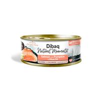 Dibaq Natural Moments 5 Star Esterilizados Salmón con Calabaza, 1 ud x 70 gr