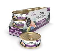 Dibaq Natural Moments 5 Stars Cat Sterilized Lata Pavo Con Arándanos 12 X 70 Gr