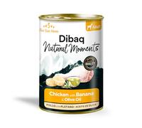 Dibaq Natural Moments Adulto Pollo con plátano, 1 ud x 380 gr