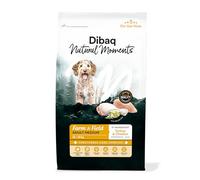 Dibaq Natural Moments Dogs 5 Star Farm & Field: alimento Completo de Pavo y Pollo, para Perros Adultos de Razas Medianas,con Ingredientes 100% Naturales, 2 kg